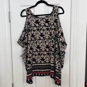 Arianna Cold-Shoulder OS Top